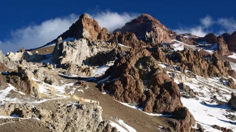 widok z Nido de Condores (5400 m)