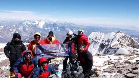na samiuśkim szczycie Aconcagui (6962 m)
