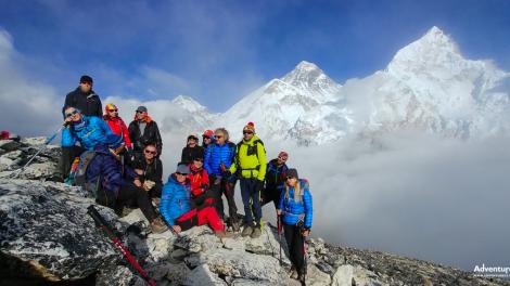 z widokiem na Everest